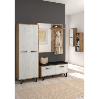 Předsíň PRUDHOE, craft zlatý/craft bílý, 5 let záruka