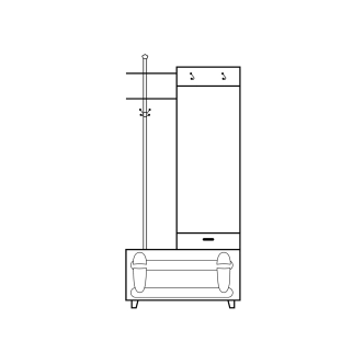 Předsíň ROWLEY, olše, 5 let záruka