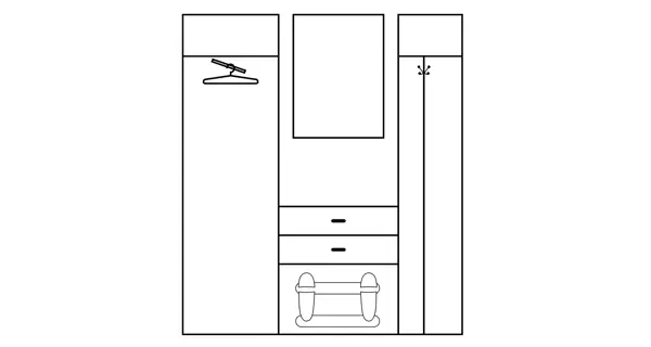 Předsíň TANKERTON, švestka wallis