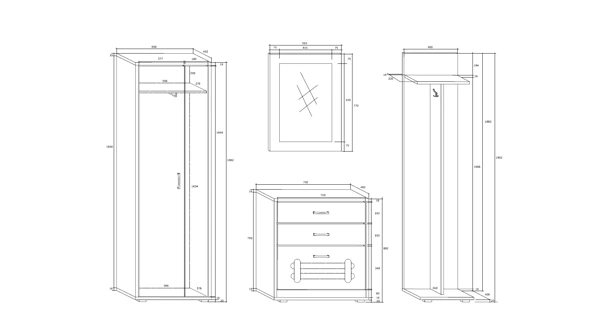 Předsíň TANKERTON, švestka wallis