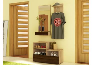 Předsíň XIVA, dub sonoma/dub sonoma tmavý