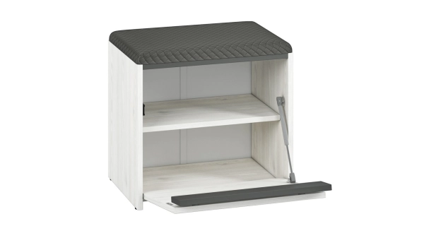 Předsíňová sestava TURBIO I, borovice sněžná/antracit