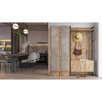 Předsíňová stěna ALMARA 2, atlantská borovice