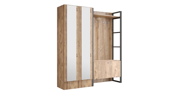 Předsíňová stěna ALMARA 2, atlantská borovice