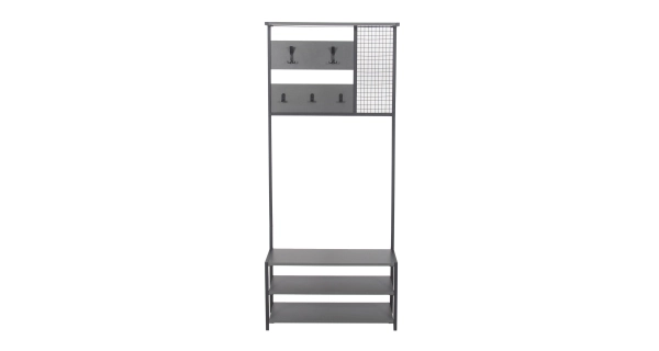 Předsíňová stěna CABIRI, antracit/černá