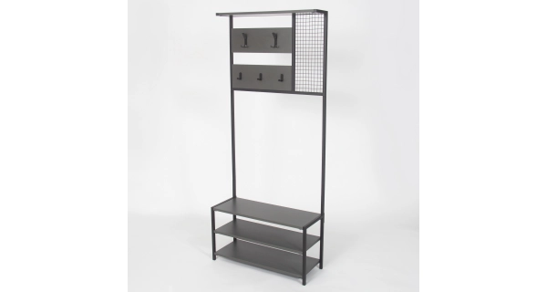 Předsíňová stěna CABIRI, antracit/černá