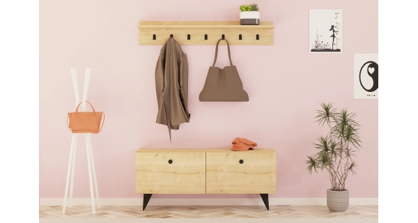 Předsíňová stěna COCO, dub