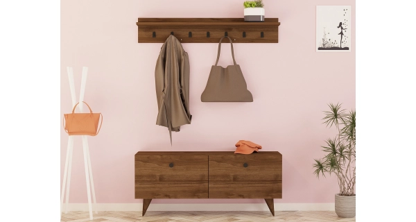 Předsíňová stěna COCO, vlašský ořech