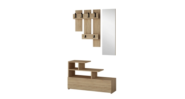 Předsíňová stěna DAYLE, dub