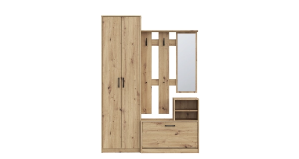 Předsíňová stěna DUNANUEJ 1, dub artisan