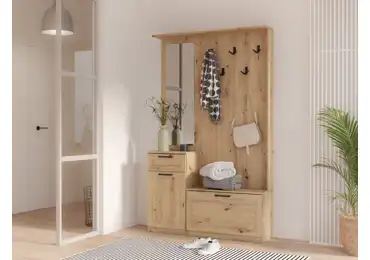 Předsíňová stěna DUNANUEJ 2, dub artisan