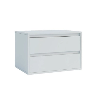 Předsíňová stěna ENRICO s podsedákem, bílá