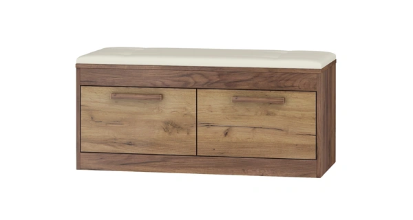 Předsíňová stěna GATTON 2, craft tobaco/craft zlatý