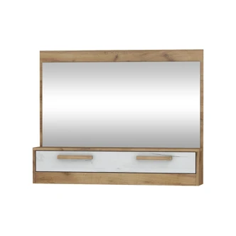 Předsíňová stěna GATTON 2, craft zlatý/craft bílý