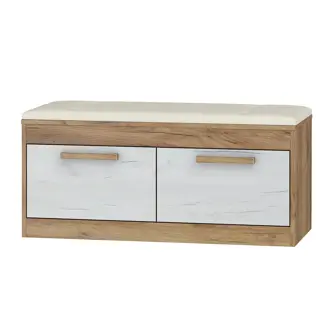 Předsíňová stěna GATTON 2, craft zlatý/craft bílý