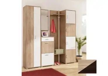 Předsíňová stěna GAWLER, dub sonoma/dub sonoma tmavý