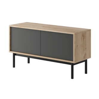 Předsíňová stěna HANTEC 104, jackson hickory/grafit DOPRODEJ