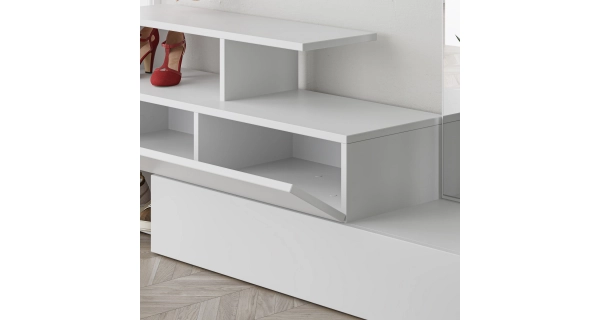 Předsíňová stěna JERSAR, bílá