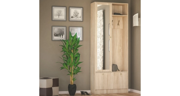 Předsíňová stěna LAVERO, dub sonoma