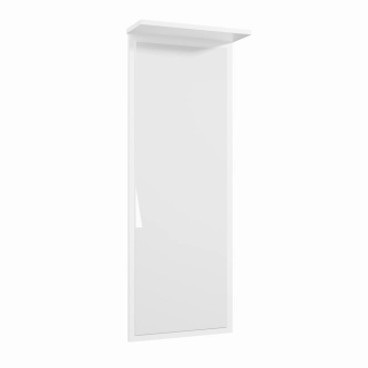 Předsíňová stěna NEJBY MARIANA, bílá/černá