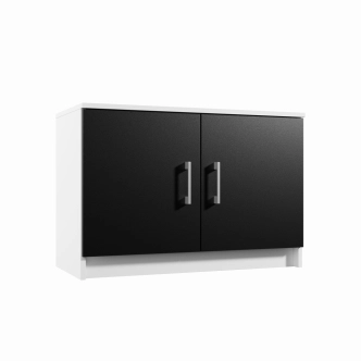 Předsíňová stěna NEJBY MARIANA, bílá/černá