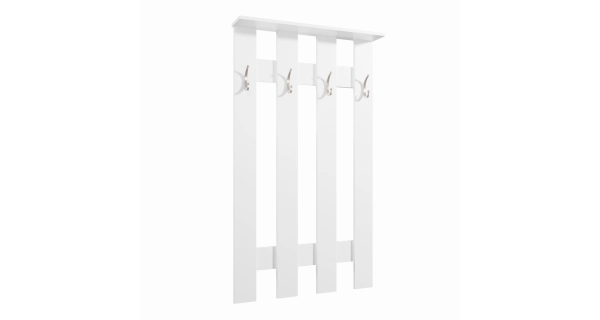 Předsíňová stěna NEJBY MARIANA, bílá/černá