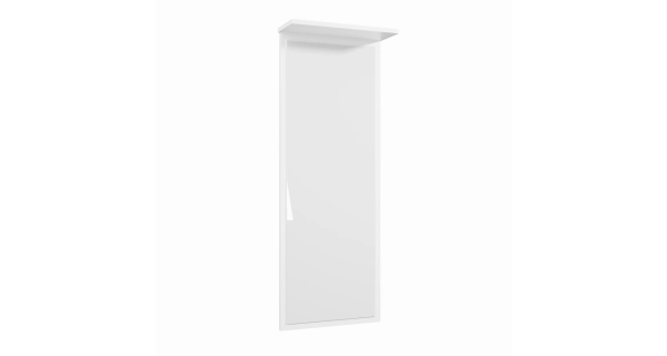 Předsíňová stěna NEJBY MARIANA, bílá/dub sonoma