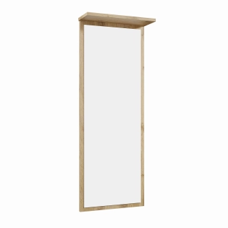 Předsíňová stěna NEJBY MARIANA, dub wotan/černá