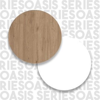 Předsíňová stěna VALLEM, dub/bílá