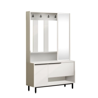 Předsíňová stěna VELVON, bílá