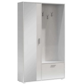 Předsíňová stěna YORMO 2, bílá