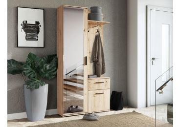 Předsíňová stěna YORMO, dub artisan