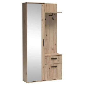 Předsíňová stěna YORMO, dub artisan