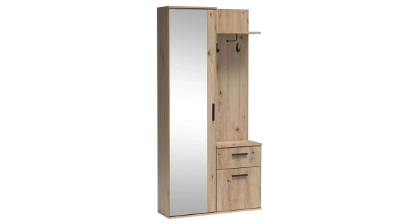 Předsíňová stěna YORMO, dub artisan