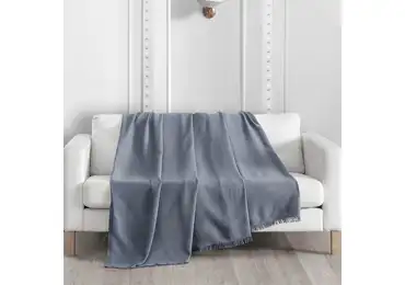 Přehoz ocelový šarm, 175 x 230 cm