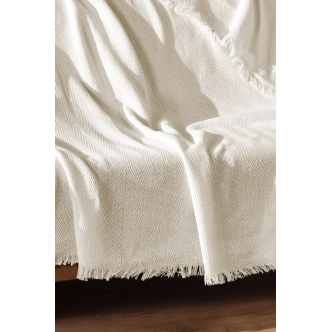 Přehoz přírodní elegance, 170 x 205 cm