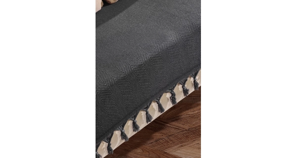 Přehoz temná pohoda, 115 x 200 cm