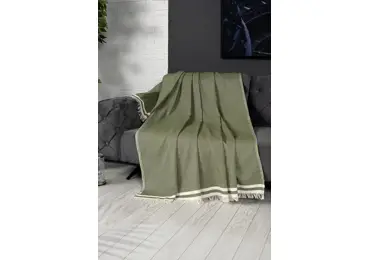 Přehoz zelené pohodlí, 170 x 230 cm