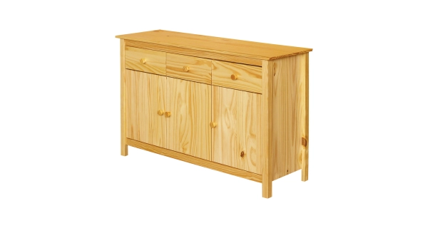 Příborník DWAYNE 3D3S, masiv borovice