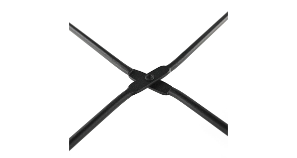 Příruční stolek RADOMI s odnímatelným tácem, černá