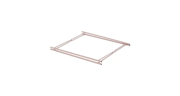 Příruční stolek RADOMI s odnímatelným tácem, nude růžová