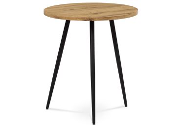 Přístavný stolek MATATA, divoký dub/černý lak 
