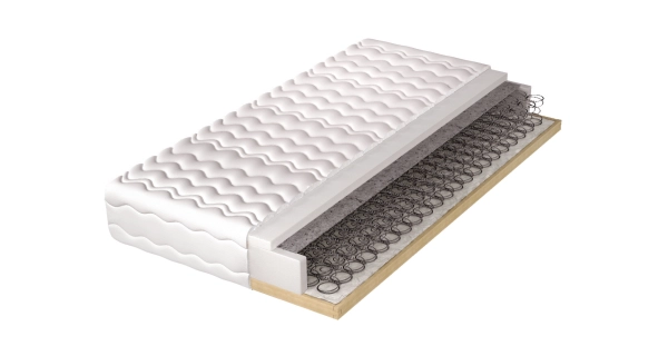 Pružinová matrace s pevným rámem FERNANDO 80x200 cm