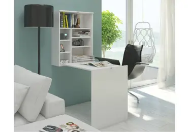 Psací stůl ANDIJON, bílá