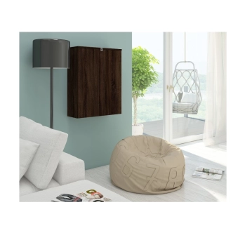 Psací stůl ANDIJON, dub sonoma tmavá, 5 let záruka