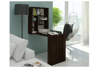 Psací stůl ANDIJON, dub sonoma tmavá