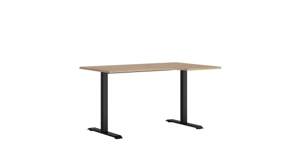 Psací stůl BELLARMINO 140x90 cm, pravý, dub artisan