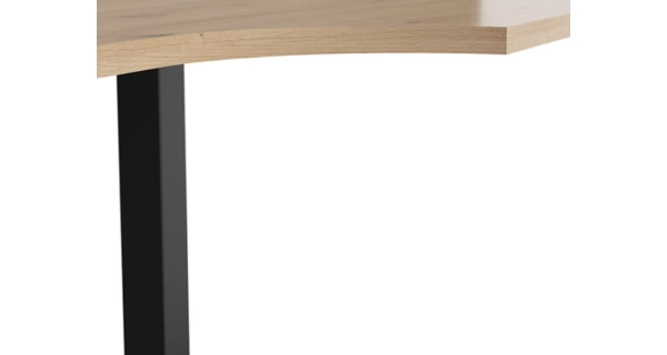 Psací stůl BELLARMINO 160x90 cm, pravý, dub artisan