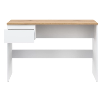 Psací stůl BORROMEO, bílá/dub evoke