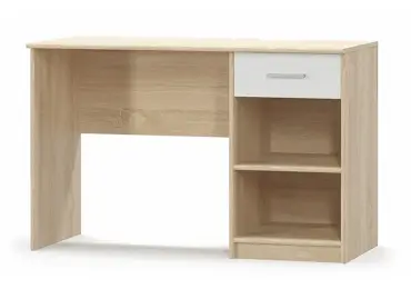 Psací stůl CHACALTAYA, dub sonoma/bílý mat